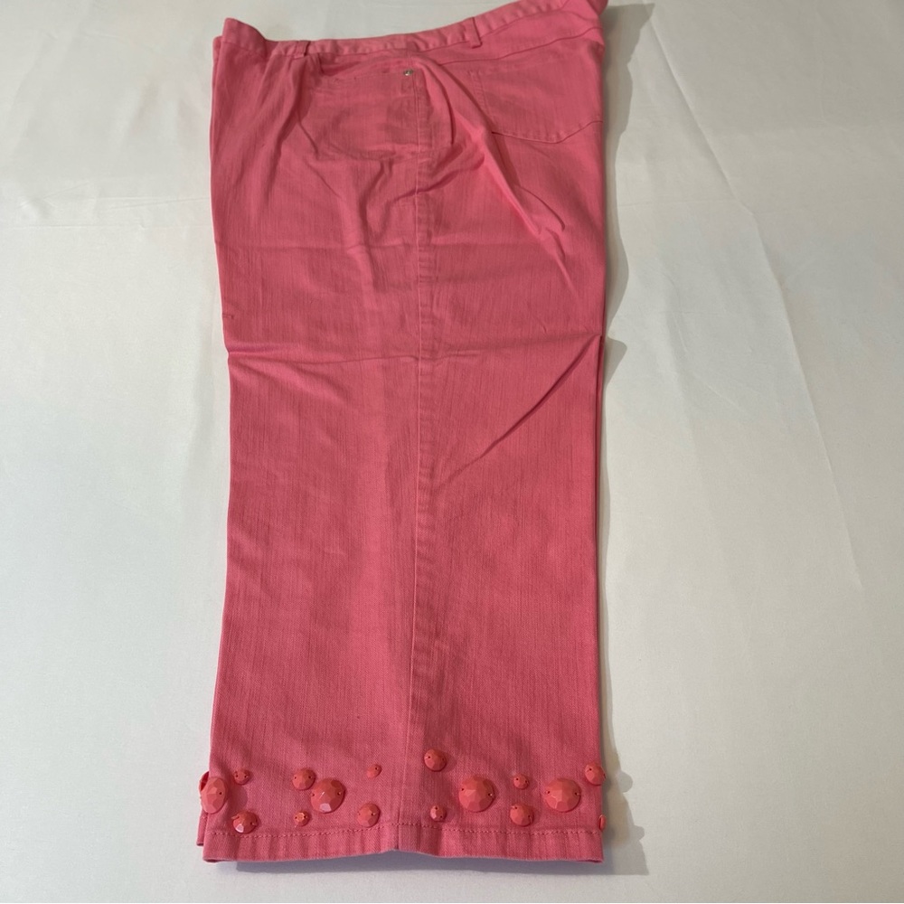 RUBY RD. WOMENS SIZE 18 PANTS, VERY GOOD PREOWNED CONDITION,  PINK